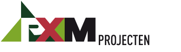 PXM Projecten | OOG VOOR GOED WERK. Logo